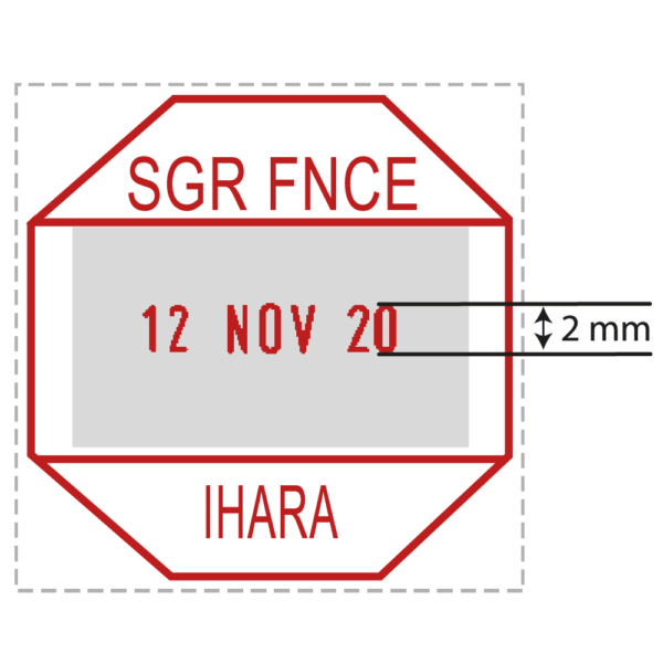 Q24D-Imprint Colop Q24D (Date)