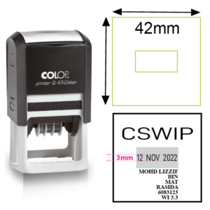 Colop Q43D (Date)