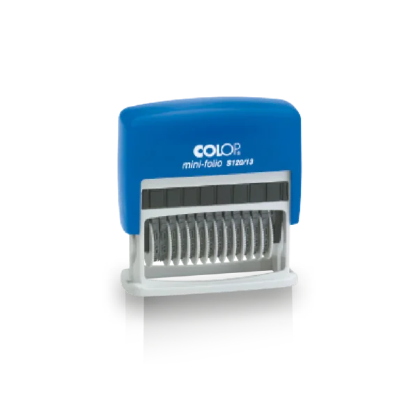 Colop S120/13, Numebring