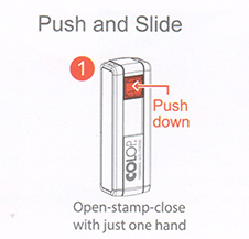 Pocket Stam Operating method