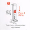 Pocket Stam Operating method
