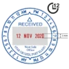 Colop R40D/12H, Date & Hour