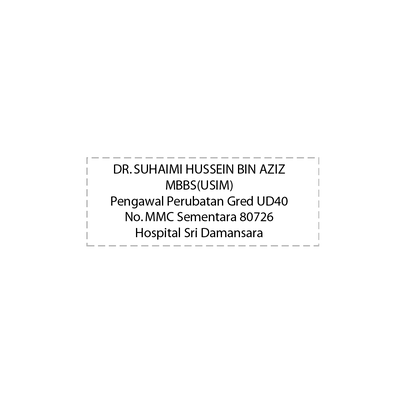 Doctor Stamp Layout